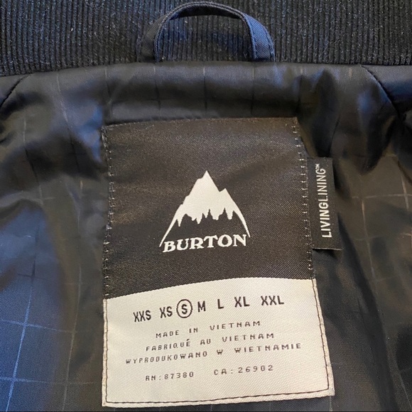 BURTON  Men's BREACH Shell Snow Jacket - GOLROD/TRCDRO - Picture 9 of 10